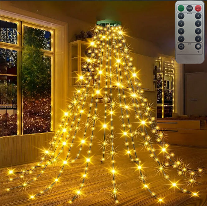Christmas Tree Light Strings, LED Light Strings With Remote Control, Christmas Decorations