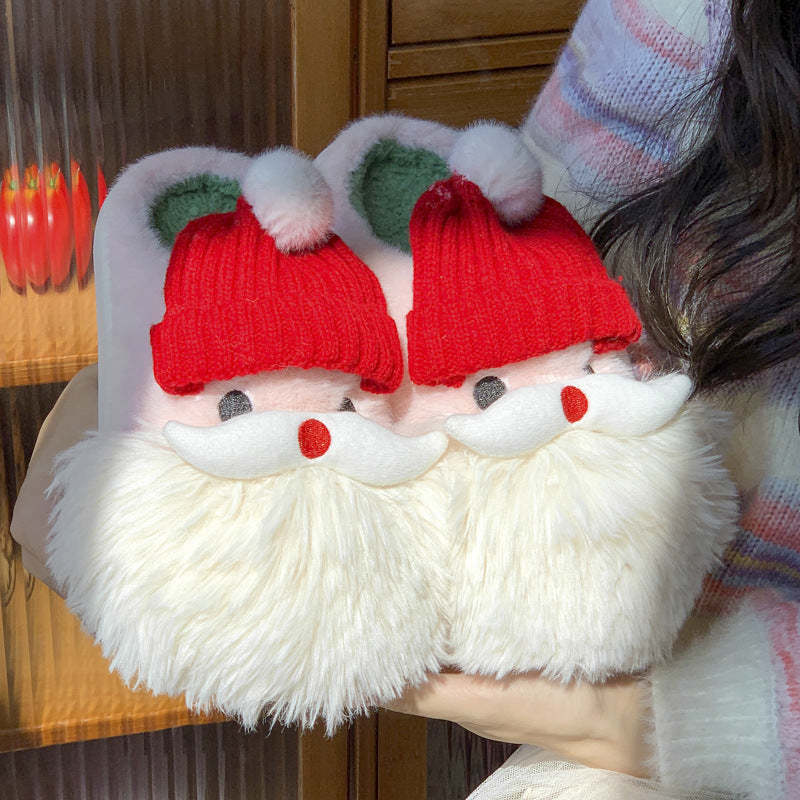 Cute Santa Claus Home Slippers