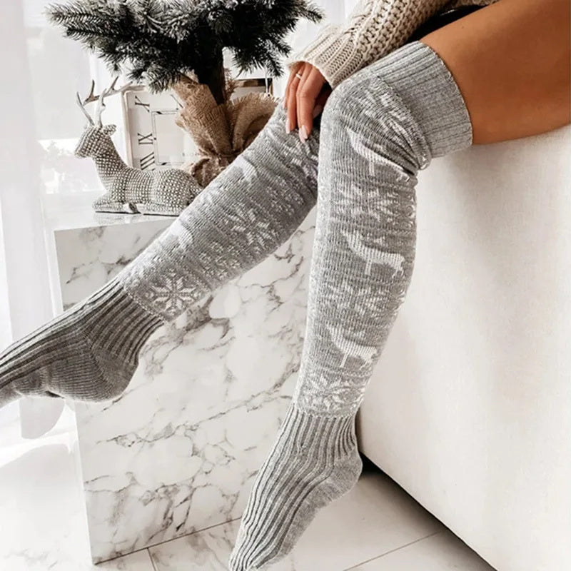 Winter Christmas Warm Knitted Women
