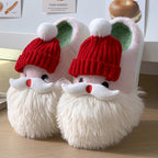 Cute Santa Claus Home Slippers