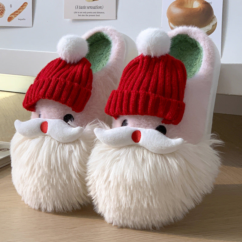 Cute Santa Claus Home Slippers