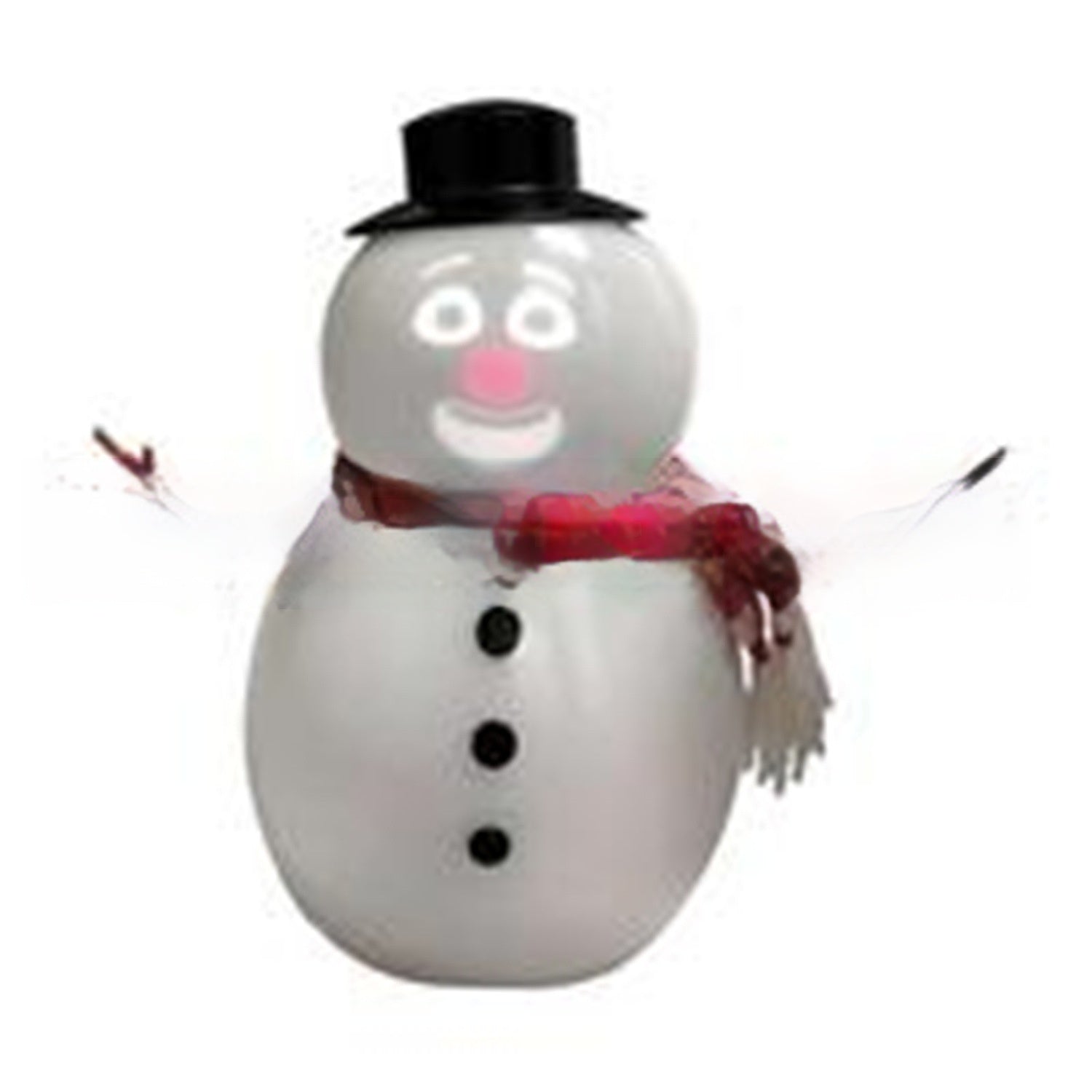 Talking light-up animated snowman Christmas decoration