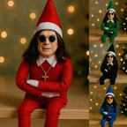 Fashion Ozzy Christmas Elf Doll Xmas Trees Decoration
