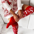 Winter Christmas Warm Knitted Women