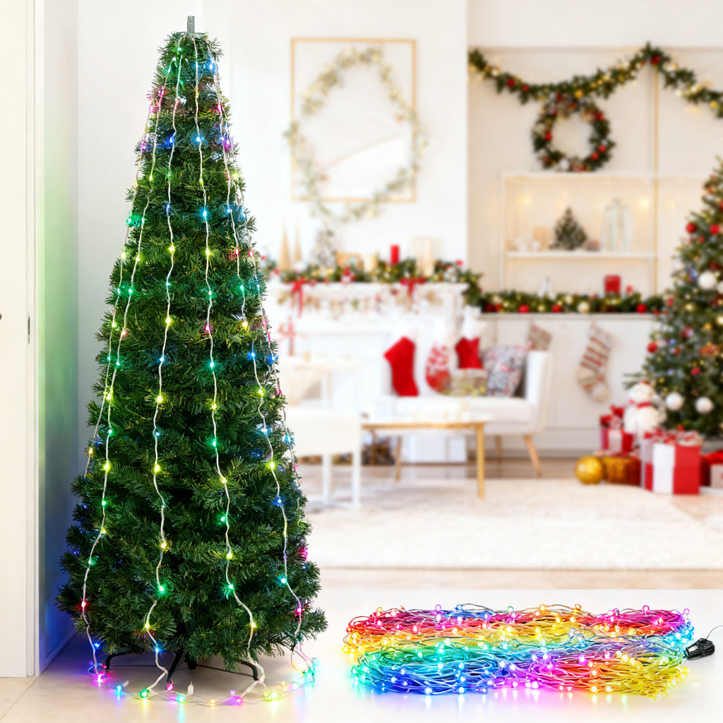 Christmas Tree Light Strings, LED Light Strings With Remote Control, Christmas Decorations