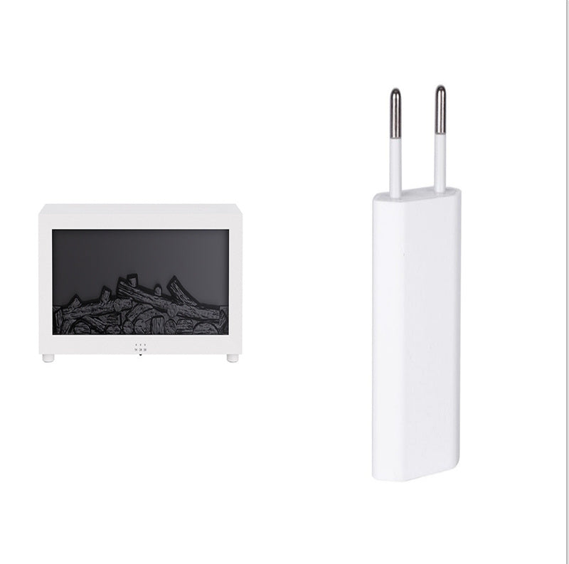 Perfect Christmas Gift: 3D Flame Aromatherapy Diffuser with Large Mist Output and Colorful LED Lights