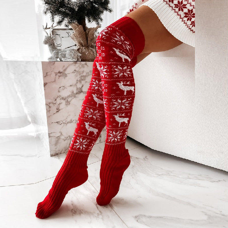 Winter Christmas Warm Knitted Women